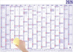 2025 Güss Wandplaner A0 16 Monate m. Beschichtung