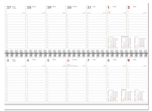 2026 GÜSS 2026 GÜSS Schreibtisch-Querkalender 1W. = 1S.
