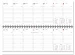 2026 Güss Tischquerkalender 30x10cm 1W. = 1S.