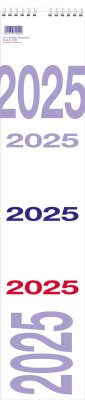2025 Güss Streifenkalender 494x11cm