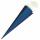 Roth Basteltüte, Ultramarinblau - weiße Sterne, 85 cm, eckig