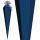 Roth Basteltüte, ultramarinblau, 85 cm, eckig, Rot(h)-Spitze, Tüllverschluss