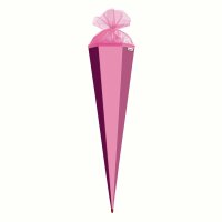 Roth Basteltüte, rosa, 85 cm, eckig, Rot(h)-Spitze,...