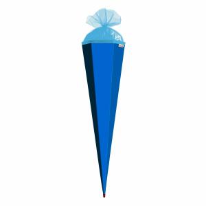 Roth Basteltüte, pazifikblau, 85 cm, eckig, Rot(h)-Spitze