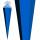 Roth Basteltüte, pazifikblau, 85 cm, eckig, Rot(h)-Spitze