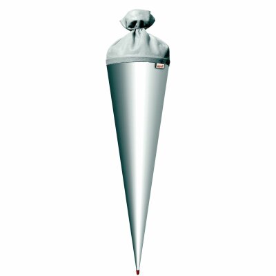 Roth Basteltüte, weiß, 70 cm, rund, Rot(h)-Spitze, Filzverschluss