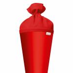 Roth Basteltüte, rot, 70 cm, rund, Rot(h)-Spitze, Filzverschluss