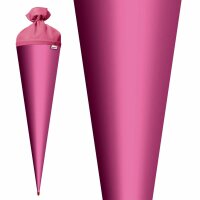Roth Basteltüte, rosa, 70 cm, rund, Rot(h)-Spitze, Filzverschluss