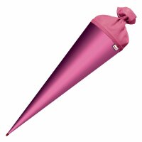 Roth Basteltüte, rosa, 70 cm, rund, Rot(h)-Spitze, Filzverschluss