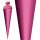 Roth Basteltüte, rosa, 70 cm, rund, Rot(h)-Spitze, Filzverschluss