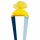 Roth Basteltüte weiß, Verschluss gelb, 85 cm, eckig, Rot(h)-Spitze