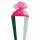 Roth Basteltüte weiß, Verschluss pink, 85 cm, eckig, Rot(h)-Spitze
