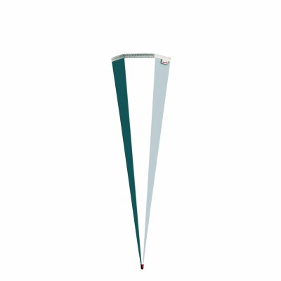 Roth Rohling, weiß, 85 cm, eckig, Rot(h)-Spitze, ohne Verschluss