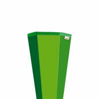 Roth Rohling, grün, 85 cm, eckig, Rot(h)-Spitze,...