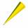 Roth Rohling, gelb, 85 cm, eckig, Rot(h)-Spitze, ohne Verschluss