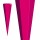 Roth Rohling, pink, 85 cm, eckig, Rot(h)-Spitze, ohne Verschluss