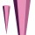 Roth Rohling, rosa, 85 cm, eckig, Rot(h)-Spitze, ohne Verschluss