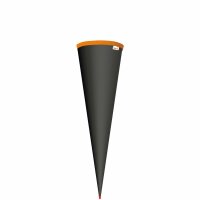 Roth Rohling, schwarz, 70 cm, rund, Rot(h)-Spitze, ohne...