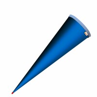 Roth Rohling, pazifikblau, 70 cm, rund, Rot(h)-Spitze, ohne Verschluss