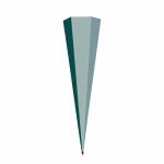 Roth Rohling grau, ohne Verschluss, 100 cm, eckig,...