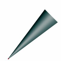 Roth Rohling grau, ohne Verschluss, 70 cm, rund, Rot(h)-Spitze