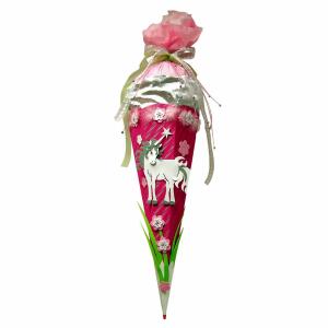 Roth Schultüten-Bastelset mit Moosgummiteilen, Einhorn - Bastelset