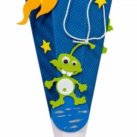 Roth Schultüten-Bastelset mit Moosgummiteilen, Space-Bastelset, 68 cm