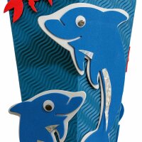 Roth Schultüten-Bastelset mit Moosgummiteilen, Delfin - Bastelset