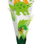 Roth Schultüten-Bastelset mit Moosgummiteilen, Dino - Bastelset