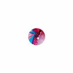 Roth Schleife "Pink Dots", ca. 50x23 cm, 85 Polyester, 15 Acryl
