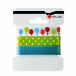 Roth  Schleifenband Luftballon, 1,5/1,5/1,5 cm x 4,5 m,...