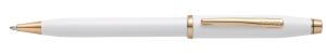 Cross Kugelschreiber Century II Perlweisser Lack mit rosegold