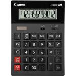 Canon Tischrechner AS-2200 schwarz, Display beweglich, Solar