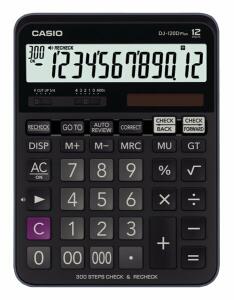 Casio Tischrechner DJ120D Plus mit Check & Correct Funktion