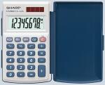 Sharp Taschenrechner EL-243S grau, harte Schutzhülle...