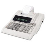 Druckender Tischrechner CPD3212 S lichtgrau, schwarz-rot...