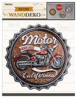 Trötsch Wanddeko Retro Bike 30 x 38 cm