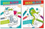 Trötsch Dekoblock mit Klebestreifen 21 x 29 cm, 32...