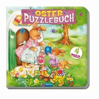 Trötsch Oster-Puzzlebuch 4 Puzzles 14,5 x 14,5 x 2,4...