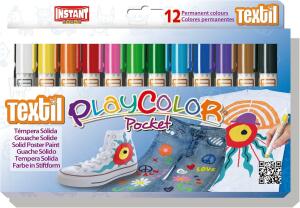 Farbstift Textil Pocket 5g Set 12 Farben