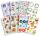 Zweckform Schmucketikett Sommer sortiert 57040 Papier 57040, Deko Sticker, Som