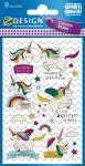 Zweckform Schmucketikett Einhorn PopArt 57042 Papier...
