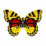 Elliot Drachen X-Kites Mini Mylar Schmetterling gelb