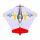 Elliot Drachen X-Kites Mini Mylar Flugzeug P51