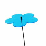 Elliot Lichtzauber Blume 4 cm blau mit 20 cm Stab