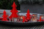 Elliot Lichtzauber Tannenbaum 3D stehend 6 cm rot