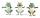 Elliot Wackel-Magnete 3D-Motiv Freundlicher Frosch