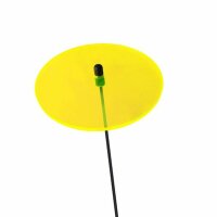 Elliot Lichtzauber Scheibe 6 cm gelb mit 25 cm Stab