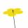 Elliot Lichtzauber Blume 6 cm gelb mit 25 cm Stab
