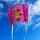 Elliot Drachen Mini Pocket Kite Maus Flieger 43x33cm lila